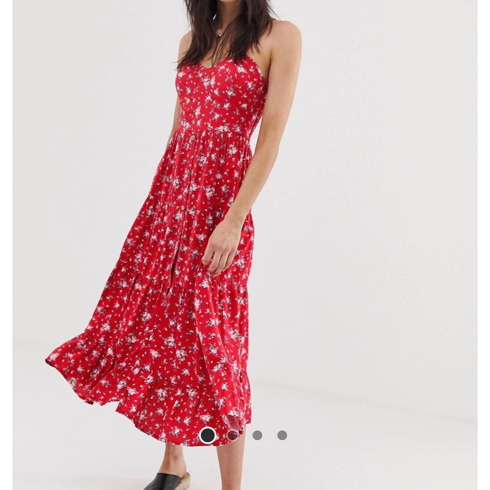 Band of Gypsies Midi Maxi Floral Dress